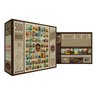 500 Pieces National Parks Wilderness and Wonder Jigsaw Puzzle