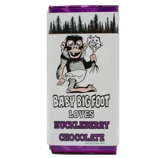 Baby Bigfoot Huckleberry Chocolate Bar