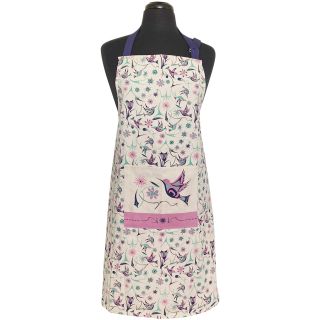 Cotton Apron - Hummingbirds