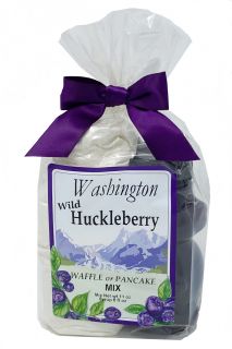 Huckleberry Breakfast Duo - Waffle And Pancake Mix With Syrup