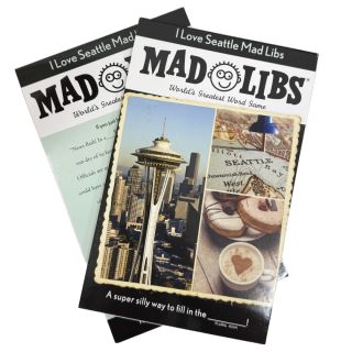 I Love Seattle Mad Libs Book