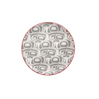 Indigenous Art Small Plate - Transforming Eagle by Ryan Cranmer