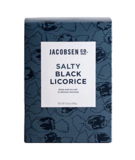 Jacobsen Salt Co. - Salty Black Licorice Candy - 6.5oz