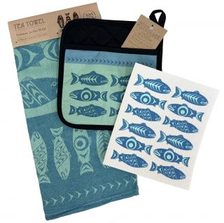 Kitchen Set - Salmon In The Wild Trio