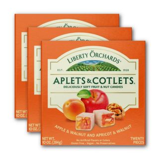 Liberty Orchards - Aplets and Cotlets - Special of Three Boxes (3 x 10oz)