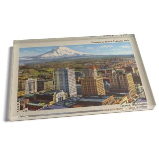 Magnet - Vintage Tacoma View Magnet