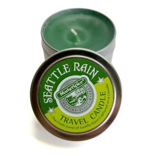 MarketSpice Travel Tin Candle - Seattle Rain Scent