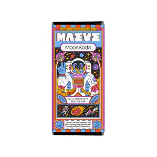Seattle Chocolate Presents Maeve - Moon Rocks Truffle Bar - 2.5 oz