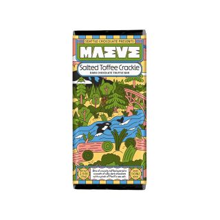 Seattle Chocolate Presents Maeve - Salted Toffee Crackle - 2.5oz