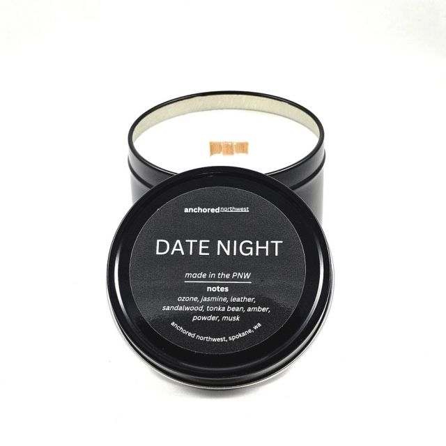 Anchored Northwest - 6oz Travel Tin Candle - Date Night