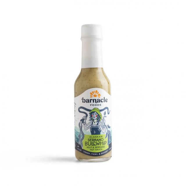 Barnacle - Bullwhip Kelp Hot Sauce - Serrano Hot Sauce - 6oz 
