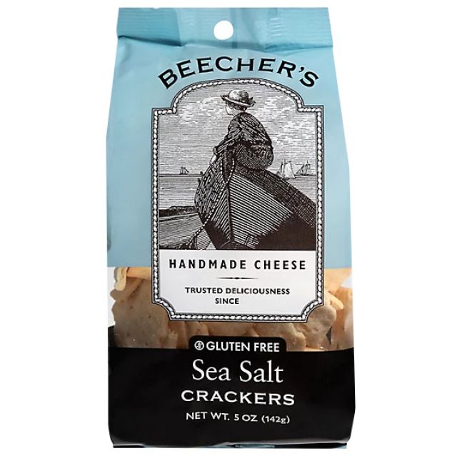 Beechers Crackers - Sea Salt Gluten Free Crackers - 5oz