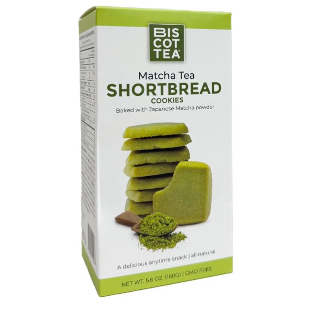Biscottea Baking Co - Matcha Shortbread Cookies