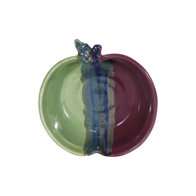 Ceramic Apple Bowl - Mossy Creek