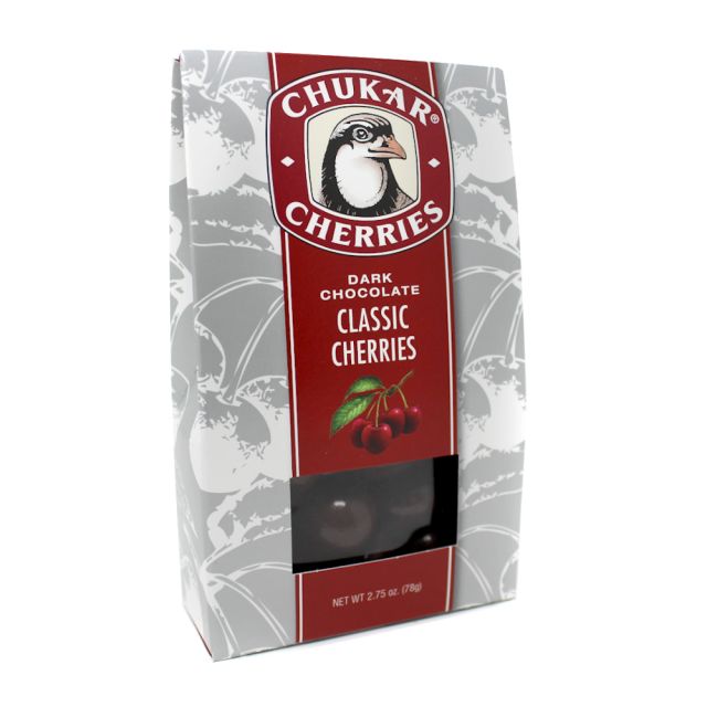 Chukar Cherries - Classic Dark Chocolate Covered Cherries  - 2.75oz