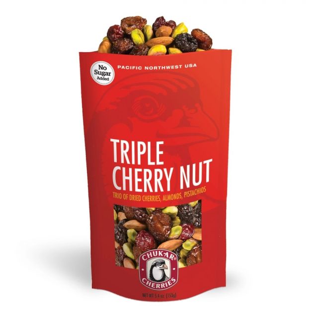 Chukar Cherry - Triple Cherry Nut Fruit and Nut Mix - 5.4oz bag