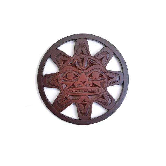 Coaster - Pacific Northwest Coast Native American - Sun - 4