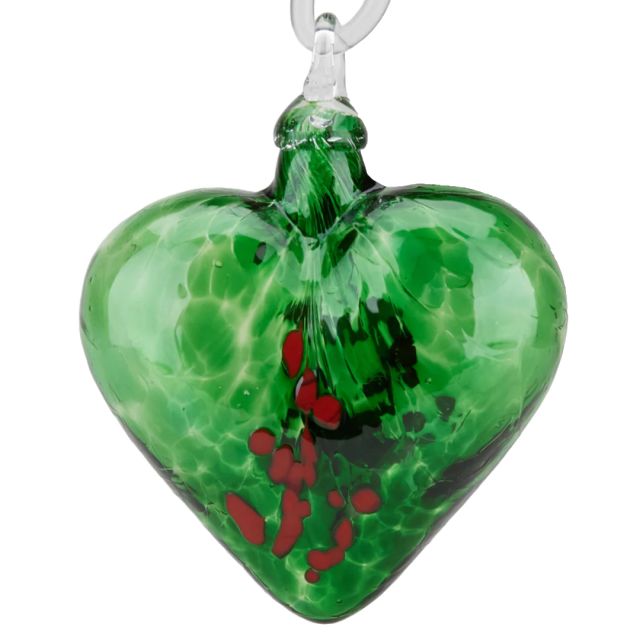 Glass Eye Studio - Heart - Mistletoe