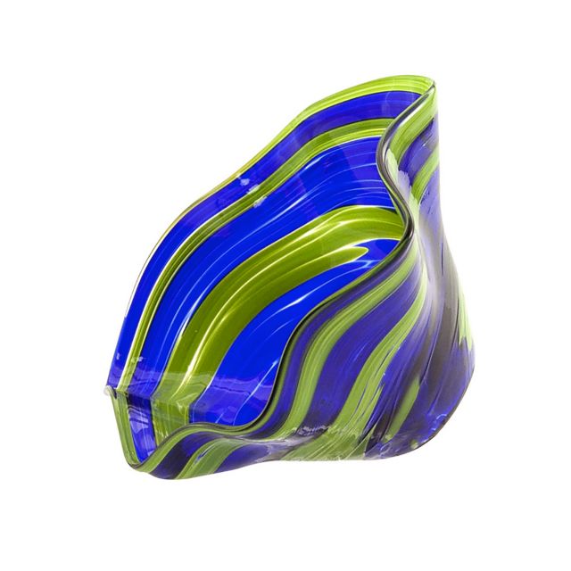 Glass Eye Studio - Mini Wave Bowl - Sunday Blue - 5
