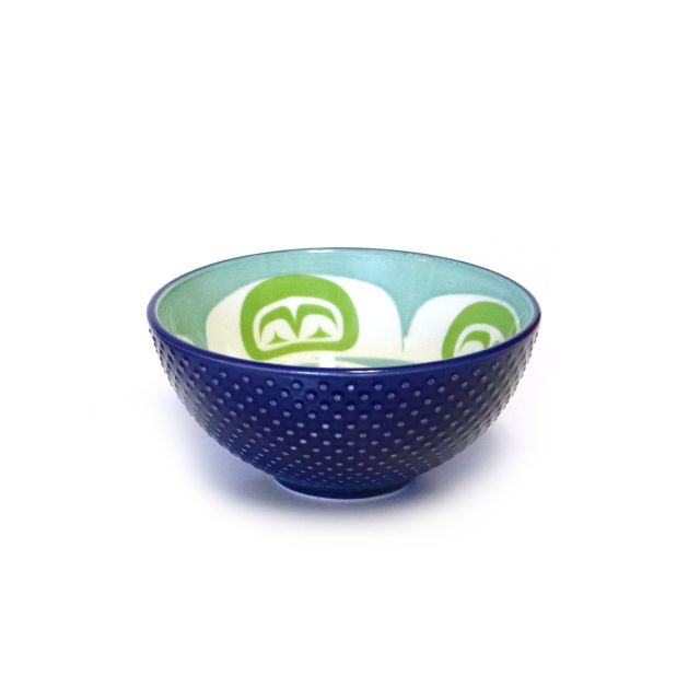 Indigenous Art Small Bowl - Moon by Simone Diamond