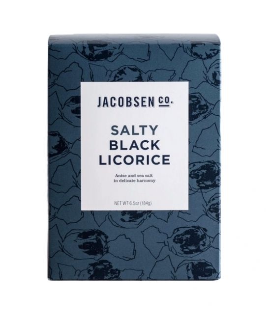 Jacobsen Salt Co. - Salty Black Licorice Candy - 6.5oz