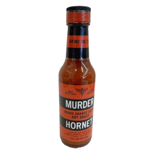 Murder Hornet Hot Sauce - Blood Orange Agave