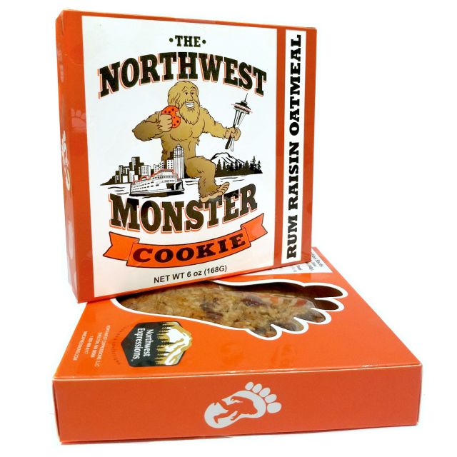 Northwest Expressions - 6oz Monster Cookie - Rum Raisin Oatmeal 