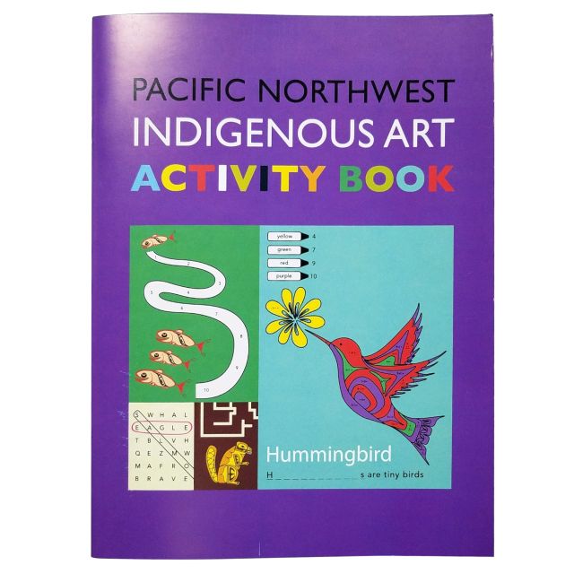 Pacific Northwest Indigenous Art Activity Book