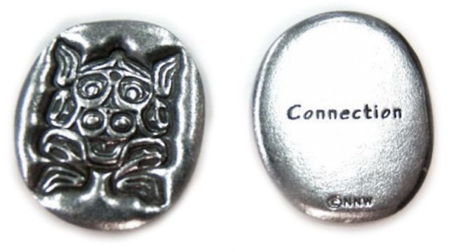 Pocket Spirit - Frog (CONNECTION) - by Beau Dick, Kwakwakaa'wakw