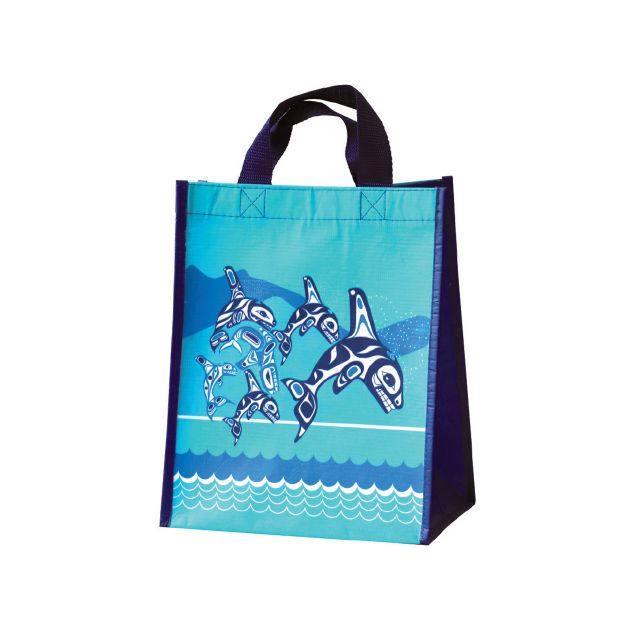 Reusable Eco Bag - Orca Family