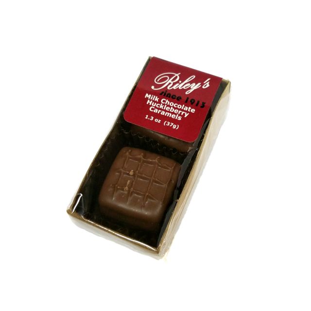 Riley's Milk Chocolate Huckleberry Caramels - 1.3oz