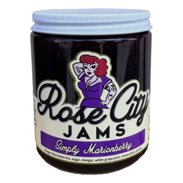 Rose City Jams - Simply Marionberry Jam - 12oz