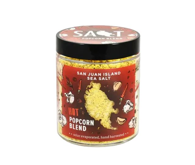San Juan Island Sea Salt - HOT Popcorn Seasoning Blend - 3oz