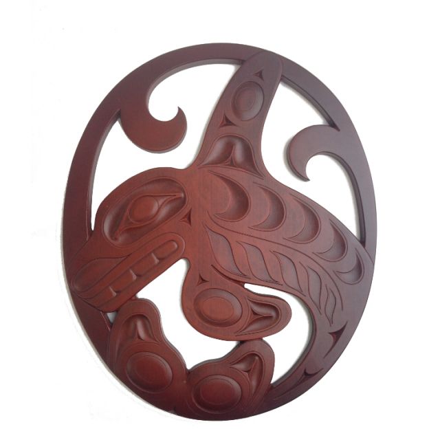 Trivet - Pacific Northwest Coast Native American Orca - 7