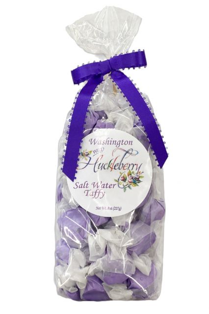 Washington Wild Huckleberry Saltwater Taffy - 8oz