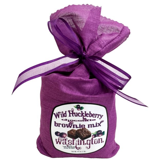 Wild Huckleberry Brownie Mix - 16oz Cloth Bag