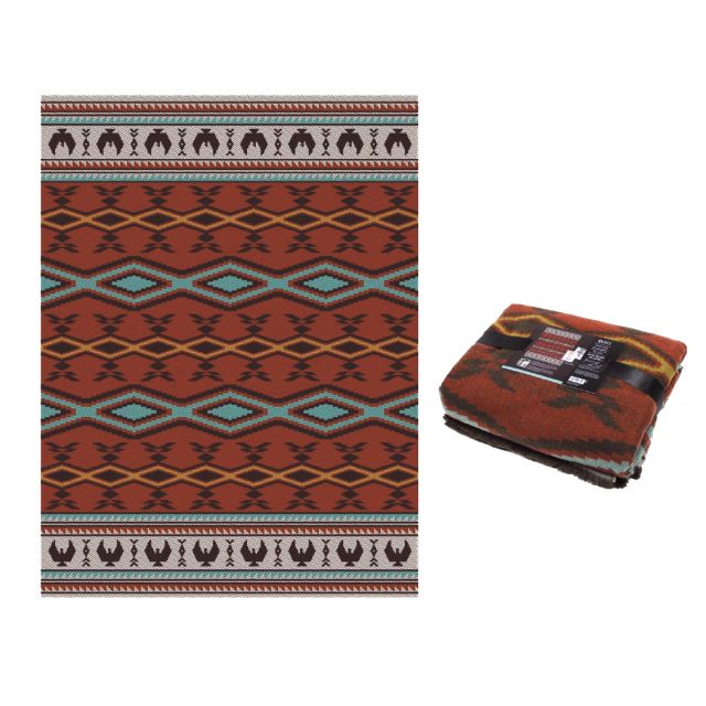 Woven Blanket - Salish Weaving Collection - Spirit of the Sky by Leila Stogan